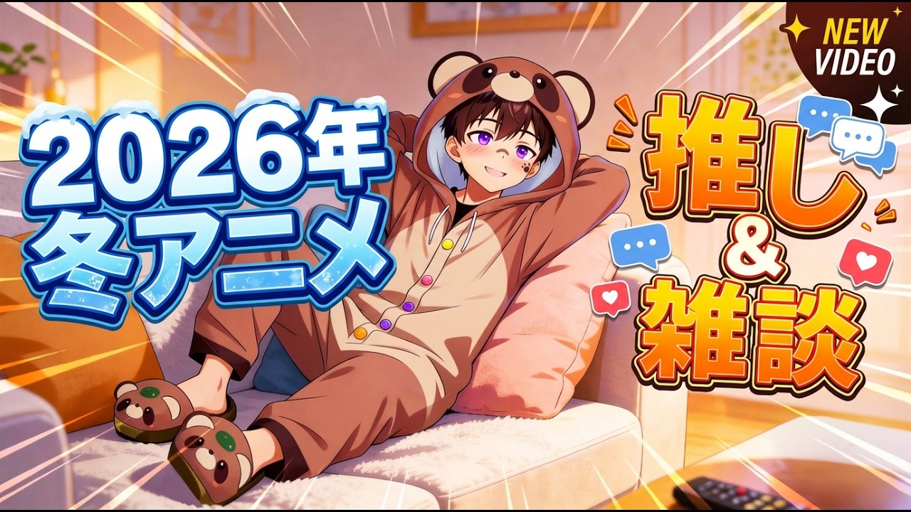 【2026年冬アニメ雑談】もう折り返し！今期の推しは！？【ゲイvtuber】須戸コウ