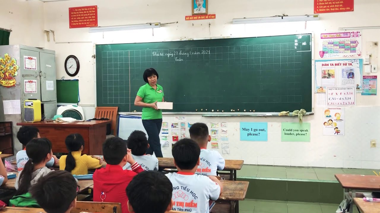 Diện tích xung quanh, diện tích toàn phần hình hộp chữ nhật