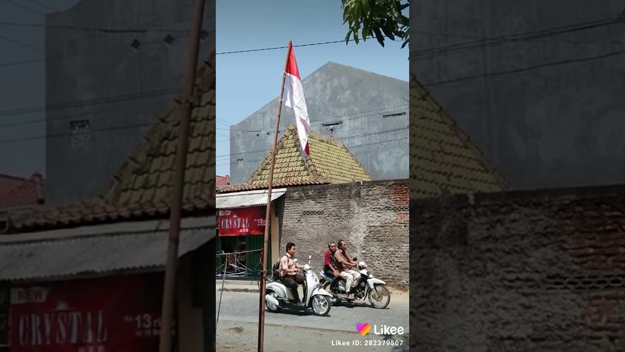 Bendera Merah  putih  berkibar YouTube