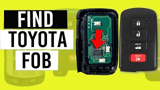 find the right toyota key fob by fcc id [tom's key]