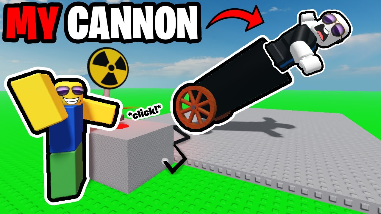 я построил САМУЮ СИЛЬНУЮ ПУШКУ в Roblox построить пушку…