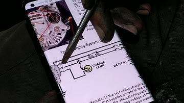 How to wire a Toyota alternator in a simple way.