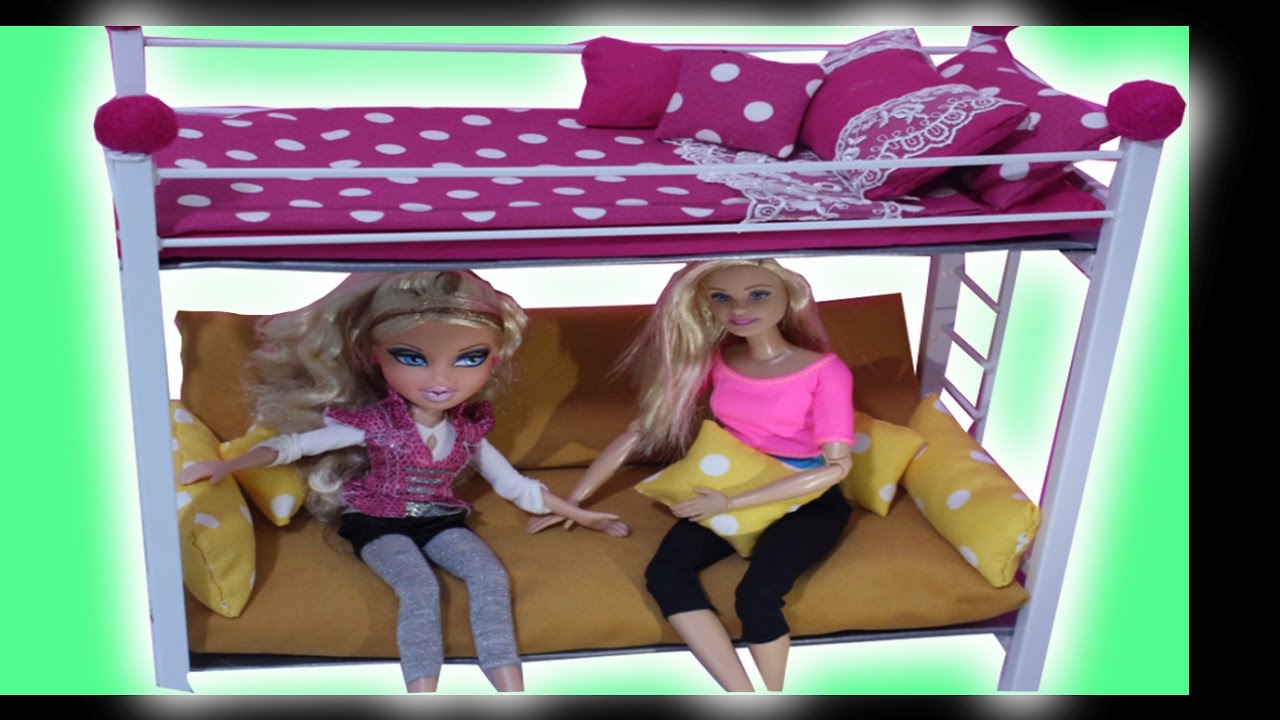 Barbie Üstü Yatak Altı Koltuk Nasıl Yapılır? MERAKLI BRATZ