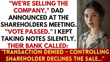 Family Voted To Sell The Company - Until They Met The Anonymous 82% Stakeholder