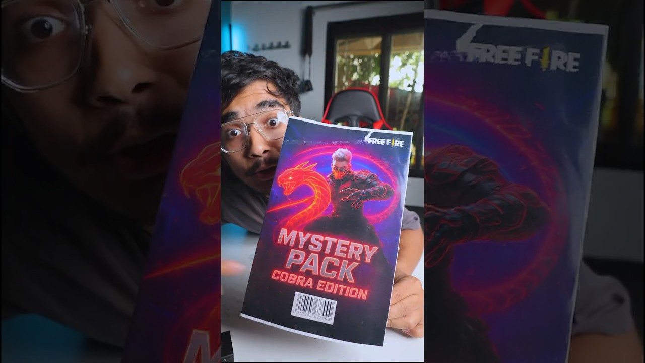 free fire cobra edition mystery pack!!