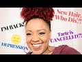 CHATTY/GRWM: MONEY, NEW JOB, TARTE SHAPE TAPE IS CANCELLED? CONFLICT-FREE LIVING! |THE CURLY CLOSET