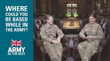 Myth Busting: Army Edition - Where could you be based while in the Army?