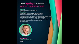 Our journey @Yad2 with NuxtJS (Omri Matias) - VueJS Israel 08/19 Meetup screenshot 2