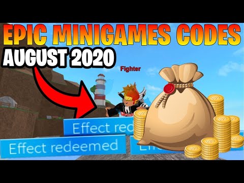 All Epic Minigames Codes All Working August 2020 Roblox Epic Mini Games Codes Roblox Youtube - epic minigames codes july 2019 roblox trick