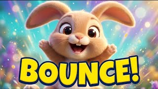 Bounce Little Bunny! 🐰 Kids Dance Song | Brain Break &amp; Action Song for Toddlers | Sing-Song
