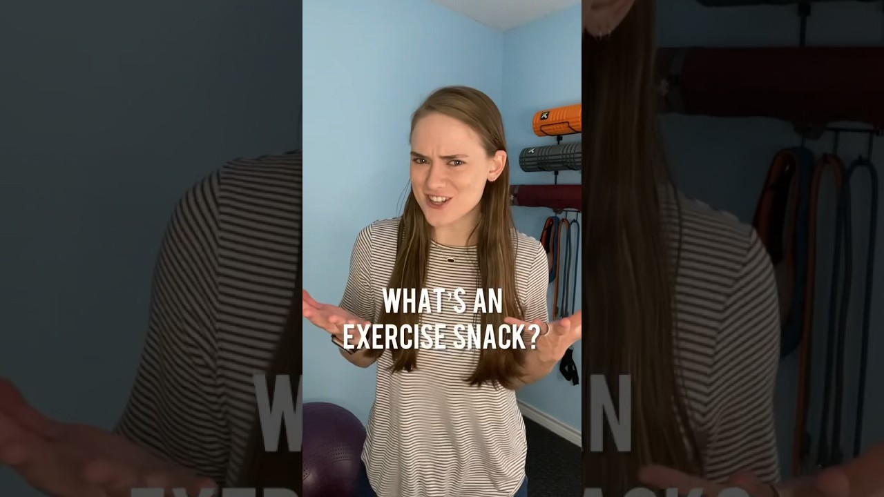 What's An Exercise Snack?🏋🏼‍♀️ Not The Food Type! Mini Workouts Are A Gamechanger!