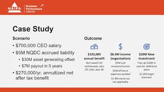 Split Dollar At Tax Exempt Organizations Profile