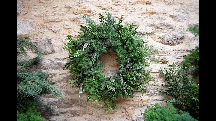 Royal florist Philippa Craddock's Christmas wreath...