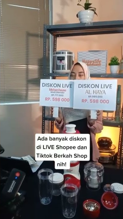 Jangan Ketinggalan Live Shopee Berkah Shop