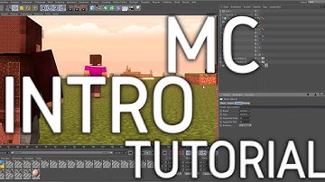 How to animate / make a Minecraft Intro [Tutorial] (Cinema4d + After Effects)