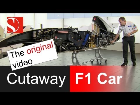 Cutaway F1 Race Car - The Original Video - Sauber F1 Team