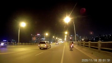 2020 1118 195146 093 - Quốc lộ 32 nhìn từ buyt 20A  đoạn tranh vẽ trên đê Phúc Thọ về đến ĐH Th Mại