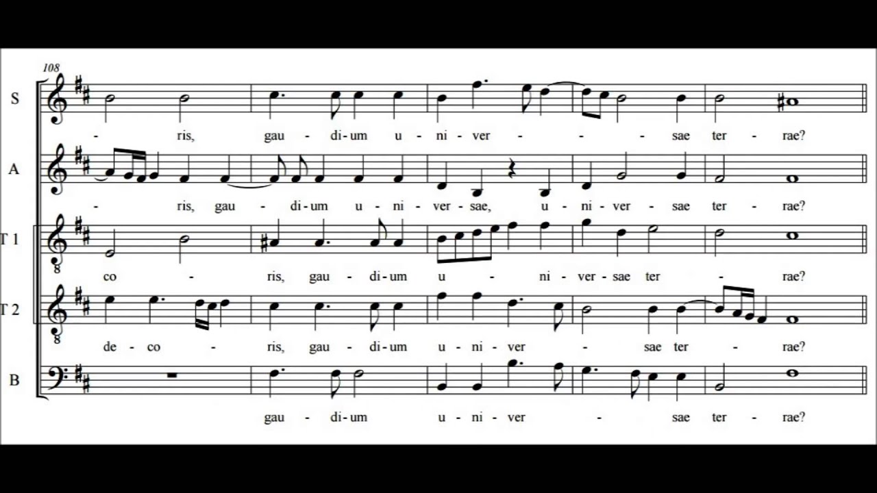 Orlando di Lasso - From Lamentationes Hieremiae Prophetae