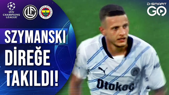 Szymanski Attığı Şutta Direği Geçemedi! Lugano-Fenerbahçe Şampiyonlar Ligi 2. Ön Eleme Turu İlk Maç