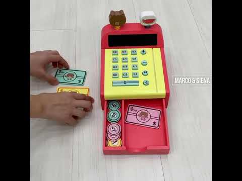 Mainan Anak Mesin Kasir MARCO SIENA Cash Register Machine Mainan Anak Mesin Kasir MARCO SIENA Cash Register Machine
