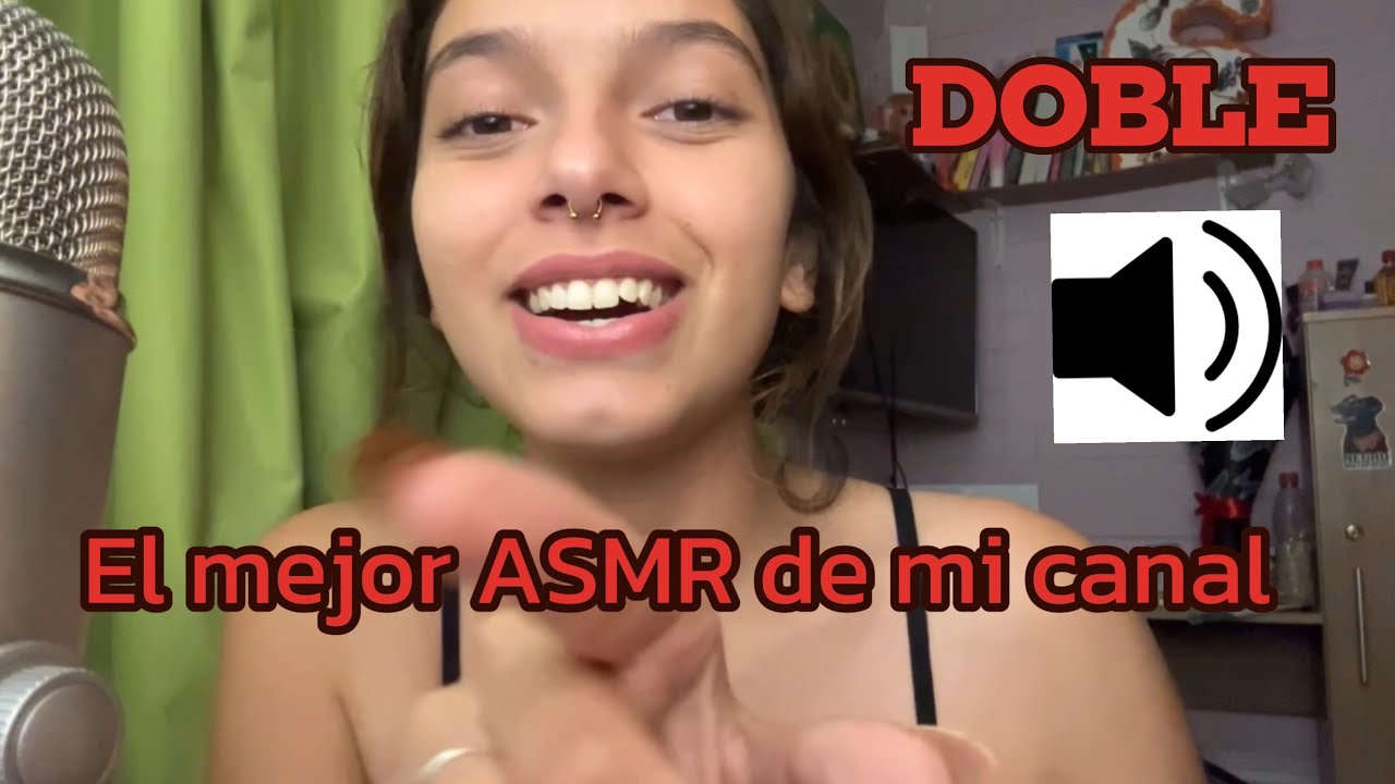ASMR DOBLE AUDIO para dormir en segundos| EL MEJOR VIDEO| SOFIWI