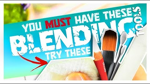4 BEST BLENDING TOOLS FOR GRAPHITE PENCIL DRAWING | BLENDING TUTORIAL