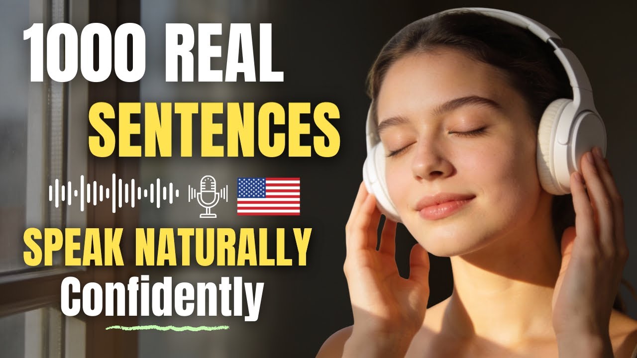 1000 Everyday English Sentences | Speak Naturally and Confidently |  English Podcast
