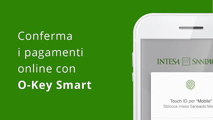 Conferma i pagamenti online con O-Key Smart - App Intesa Sanpaolo Mobile