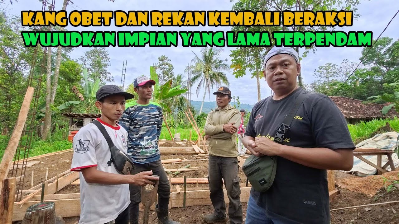 Donatur Wujudkan Impian Mereka..Dengan Mengucap Bismillah Pembangunan Di Mulai.