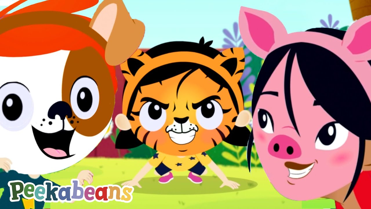 Face Paint Song Guess Which Animal? Kids Songs & Nursery Rhymes