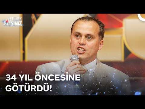34 Yıl Önceki Maçı Sahnede Yaşadı! Jürinin Şaşkınlıkla İzlediği Anlar | Yetenek Sizsiniz