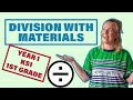 Division With Materials // Year 1 KS1 1st Grade Maths