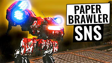 RISKY BRAWLER - Sun Spider SRM/LBX Build - Mechwarrior Online 2018 MWO - TTB