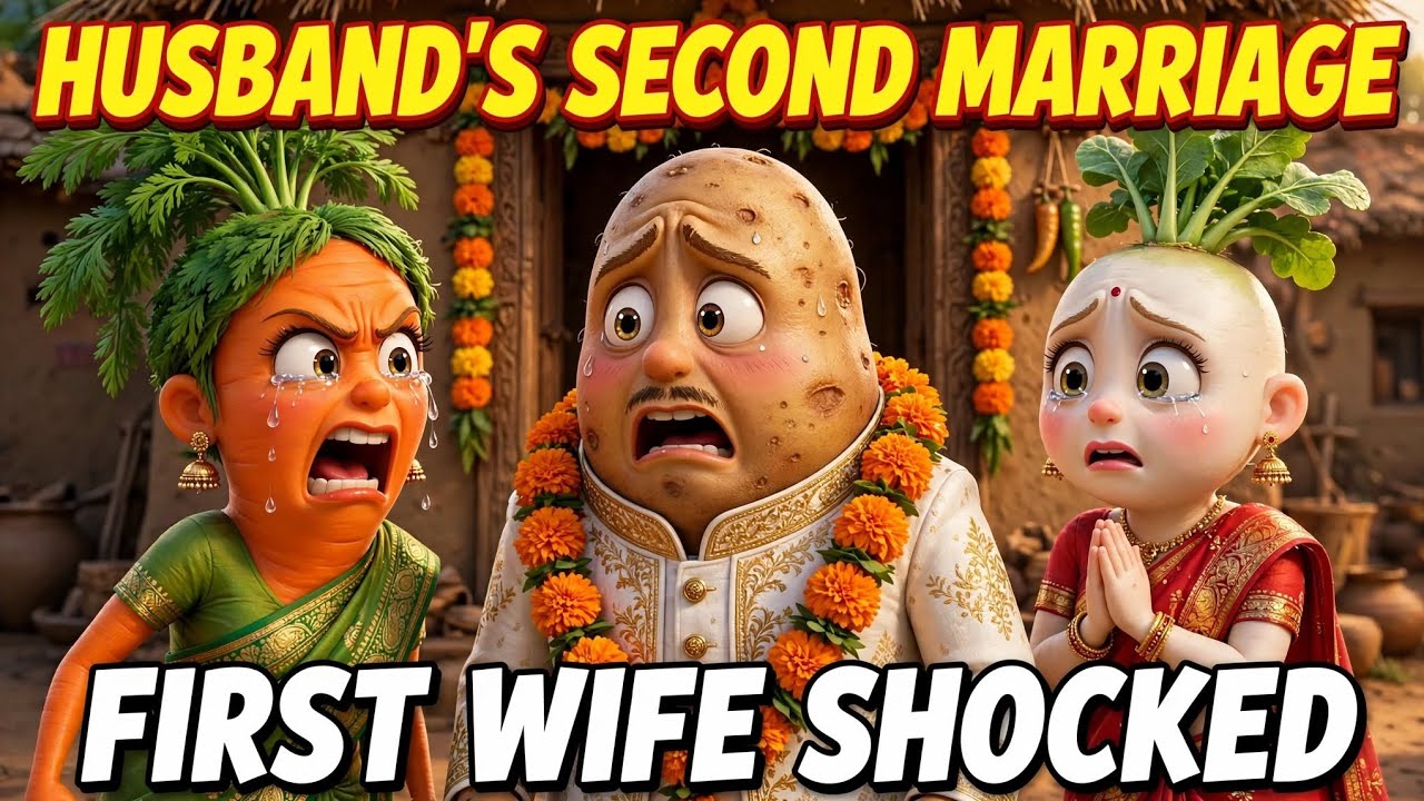 Aloo's Second Marriage | First Wife Gajar Cried, Second Wife Mooli Shocked Everyone