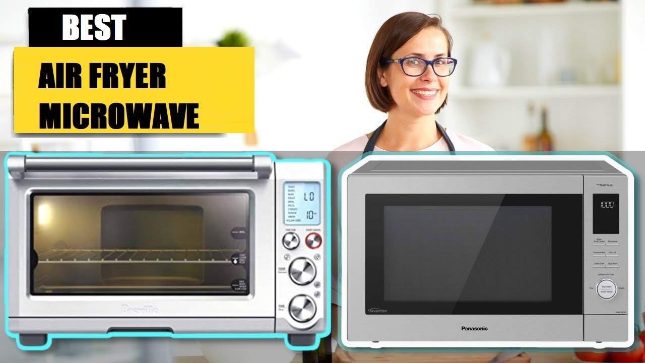 Panasonic Home Chef 4-in-1 Microwave Oven with Air Fryer, Convection Bake,  FlashXpress Broiler, Inverter Microwave Technology, 1000W, 1.2 cu ft with  Easy Clean Interior - NN-CD87KS (Stainless Steel) 