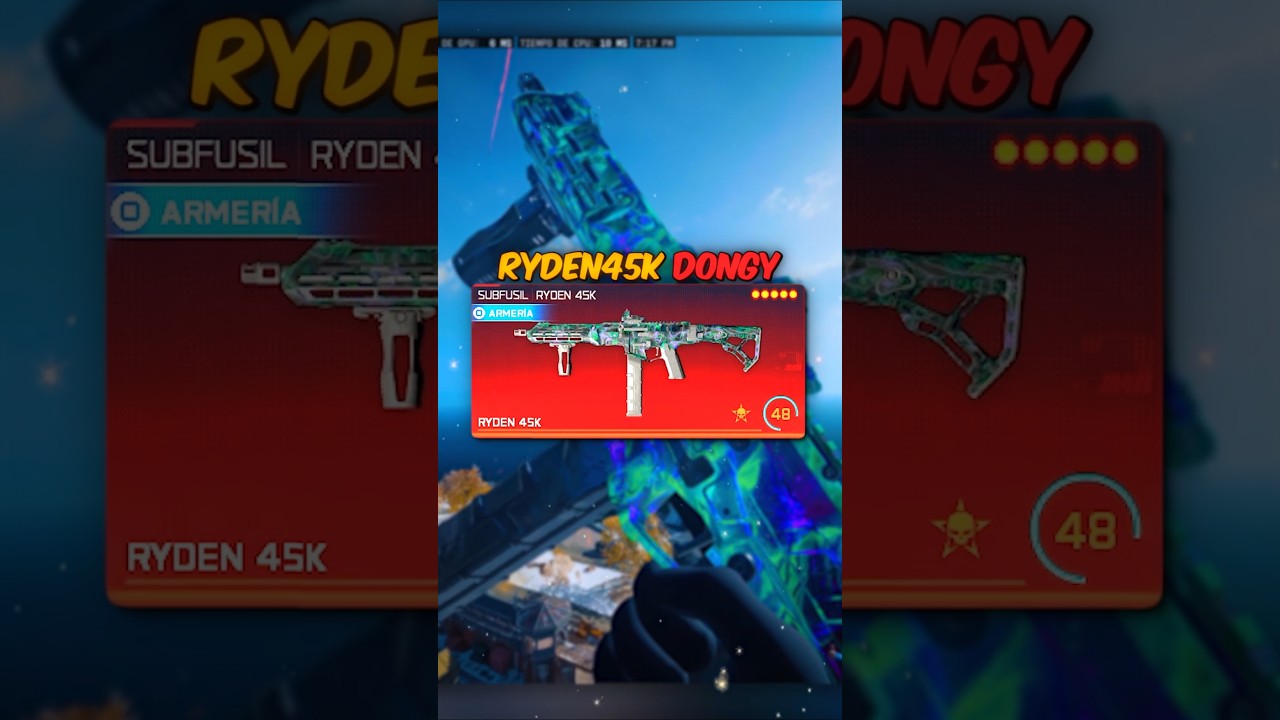 Video: La RYDEN 45k es el NUEVO META ABSOLUTO para CORTAS DISTANCIAS en Warzone 😱 #shorts #warzonemeta