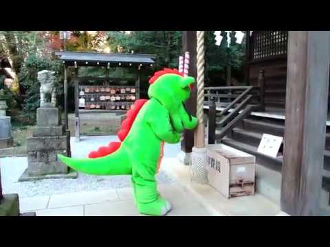 恋するフォーチュンクッキー  埼玉県鶴ヶ島市 Ver. メイキング映像 つるゴンが踊ったよ