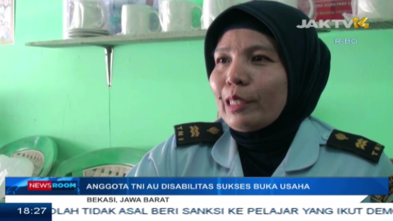 Anggota TNI AU Disabilitas Sukses Buka Usaha tv kanalları