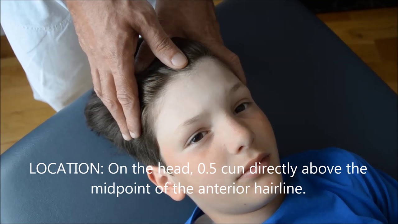 Tui Na massage for sleeping disorders in children YouTube