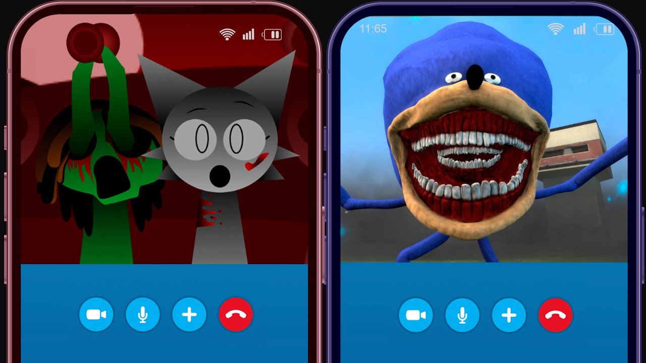 Incredibox Sprunki Call Shin Sonic And Compete Who S Scarier