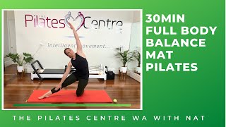 30min Full Body Balance Mat Pilates with Nat