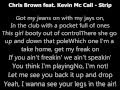 Chris brown ft kevin mccall  strip  lyrics officiel