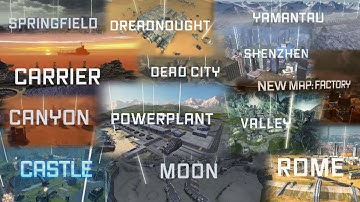 War Robots - All maps | 2014 - 2020