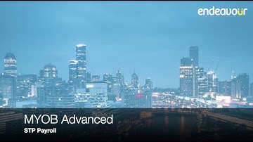 Single Touch Payroll | MYOB Advanced