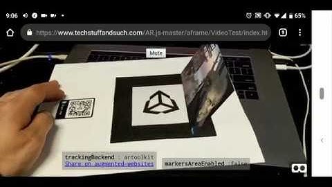 AR.js with Unity: Adding Video Planes