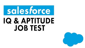 How to Pass SalesForce IQ and Aptitude Hiring Job Test