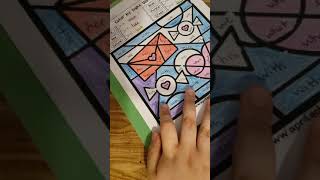 Color By Sight Words Worksheet