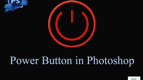 How to Create a Power Button Icon in Photoshop
