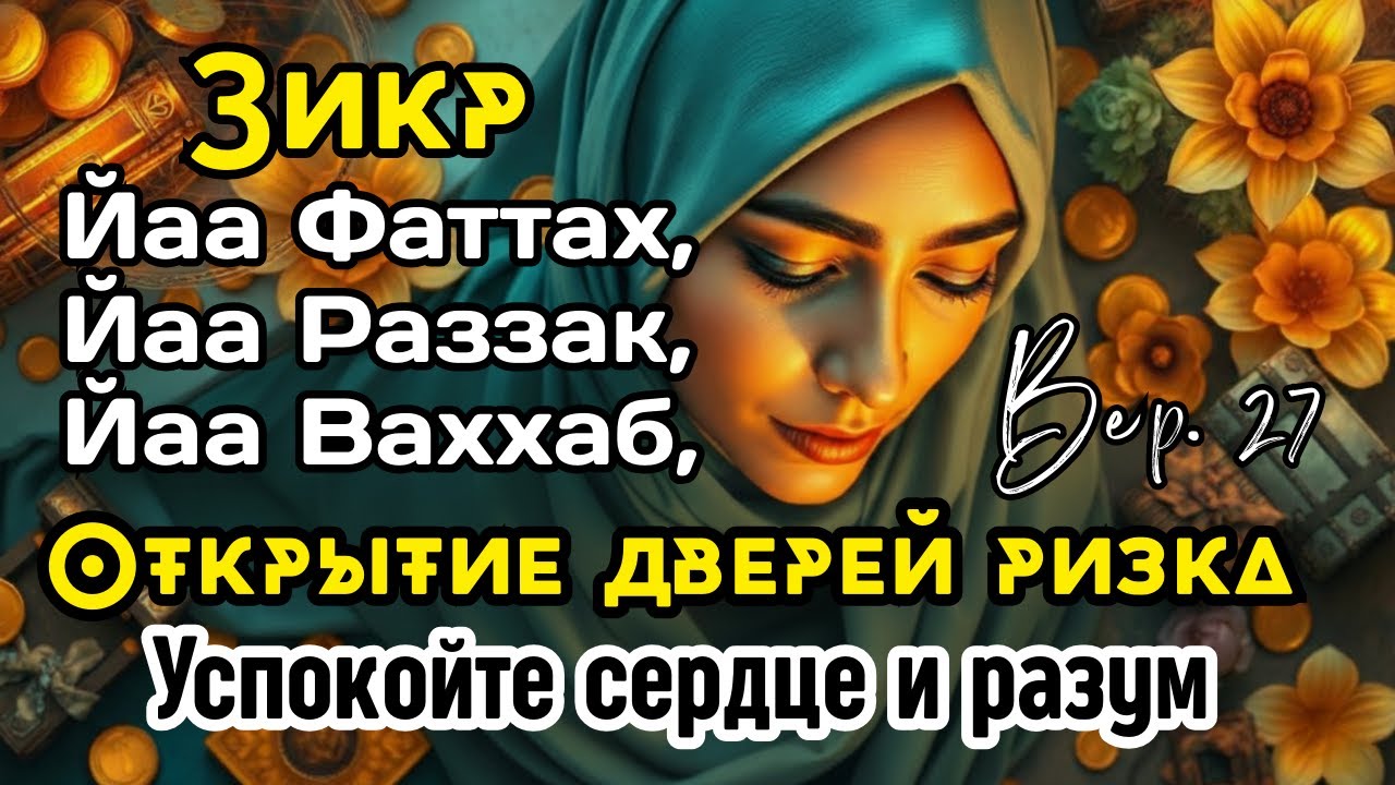 Зикр открытия ризка из неожиданных путей | B. 27