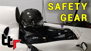 Car racing safety gear is expensive but necessary